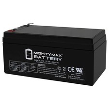 Mighty Max 12V 3AH SLA Replacement Battery for Interstate SLA1041, SLA1042