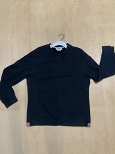 Thom Browne Men s Classic Crewneck Sweatshirt Navy Size 4