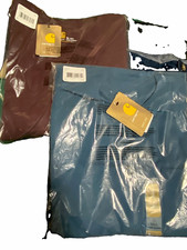 Carhartt K87 Men's Solid Crew Neck Short Sleeve T-Shirt Navy Blue,Maroon Tall XL