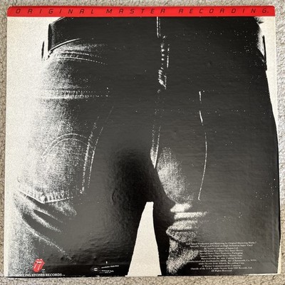 Rolling Stones: Sticky Fingers - 1981 EX Vinyl LP Mobile Fidelity