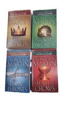 Game of Thrones Books Vol 1 4 Paperback Set   George R.R. Martin Complete Series