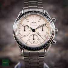 Omega Speedmaster Racing 326.30.40.50.02.001 Silver Dial Chronograph 40mm B&P