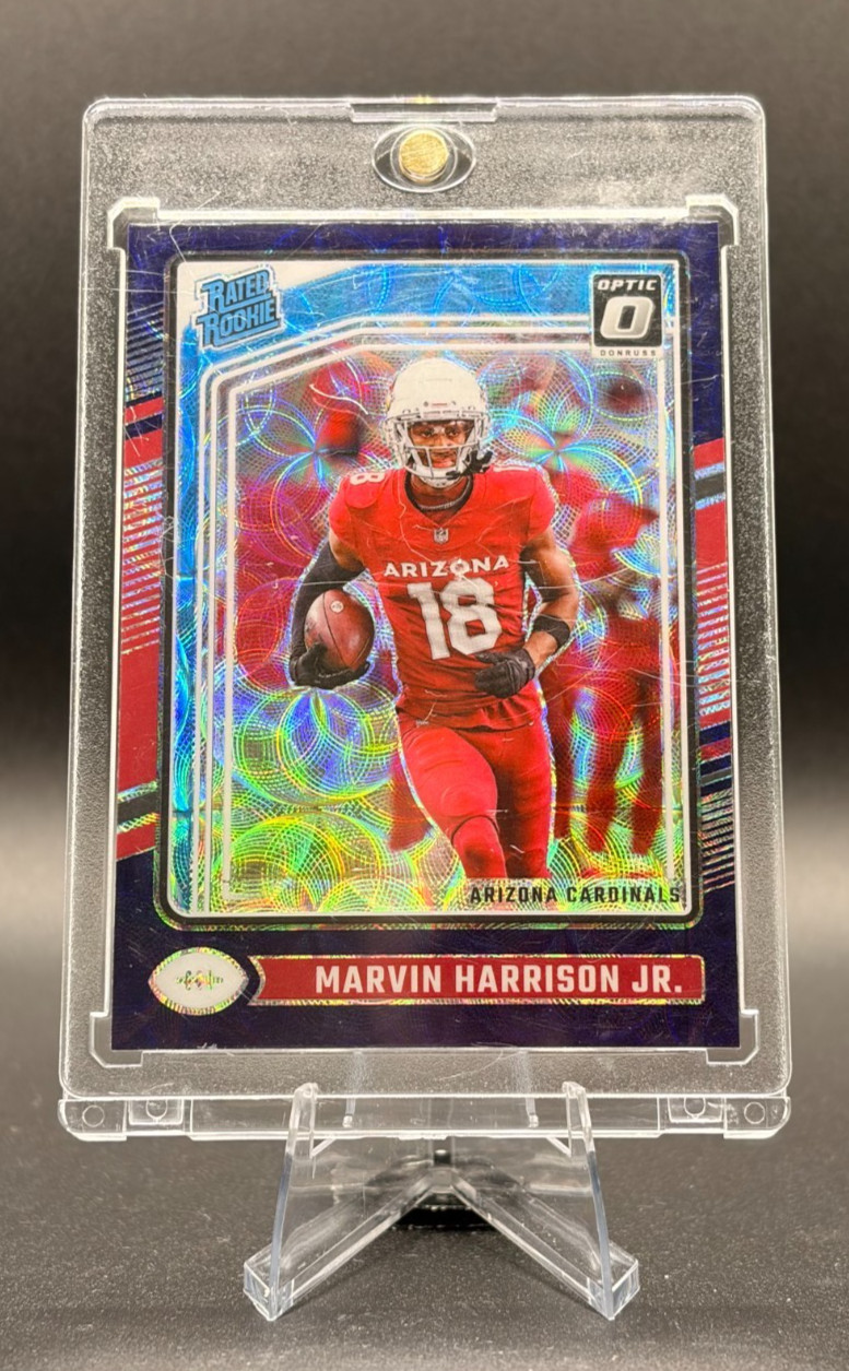 2024 Panini Donruss Optic - Marvin Harrison Jr. #276 Purple Scope Prizm (RC)
