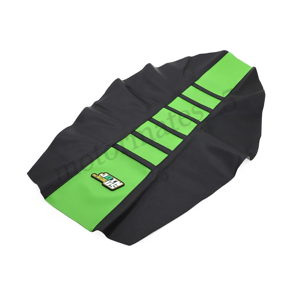 Gripper Rib Soft Dirt Bike Seat Cover For Kawasaki KX125 KX250 KXF250 KXF450 1pc Foto 2 de 4