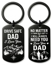 Fathers Day Gift for Dad from Daughter Son Wife,Drive Safe Large,