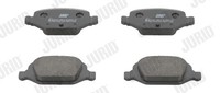 Jurid 573019J Bremsbelagsatz, Scheibenbremse For Abarth Fiat Lada Lancia