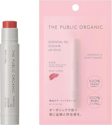The Public Organic Color Lip 3.5g Rosy Coral