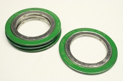 4x LEADER 1 1/2 150 316L B16.20 ASME Dichtung Spiralgewickelt Spiral Gasket