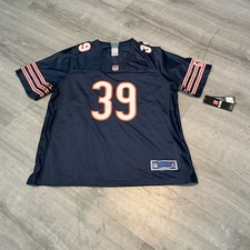 New Women's Navy NFL Proline Chicago Bears Eddie Jackson Large Jersey