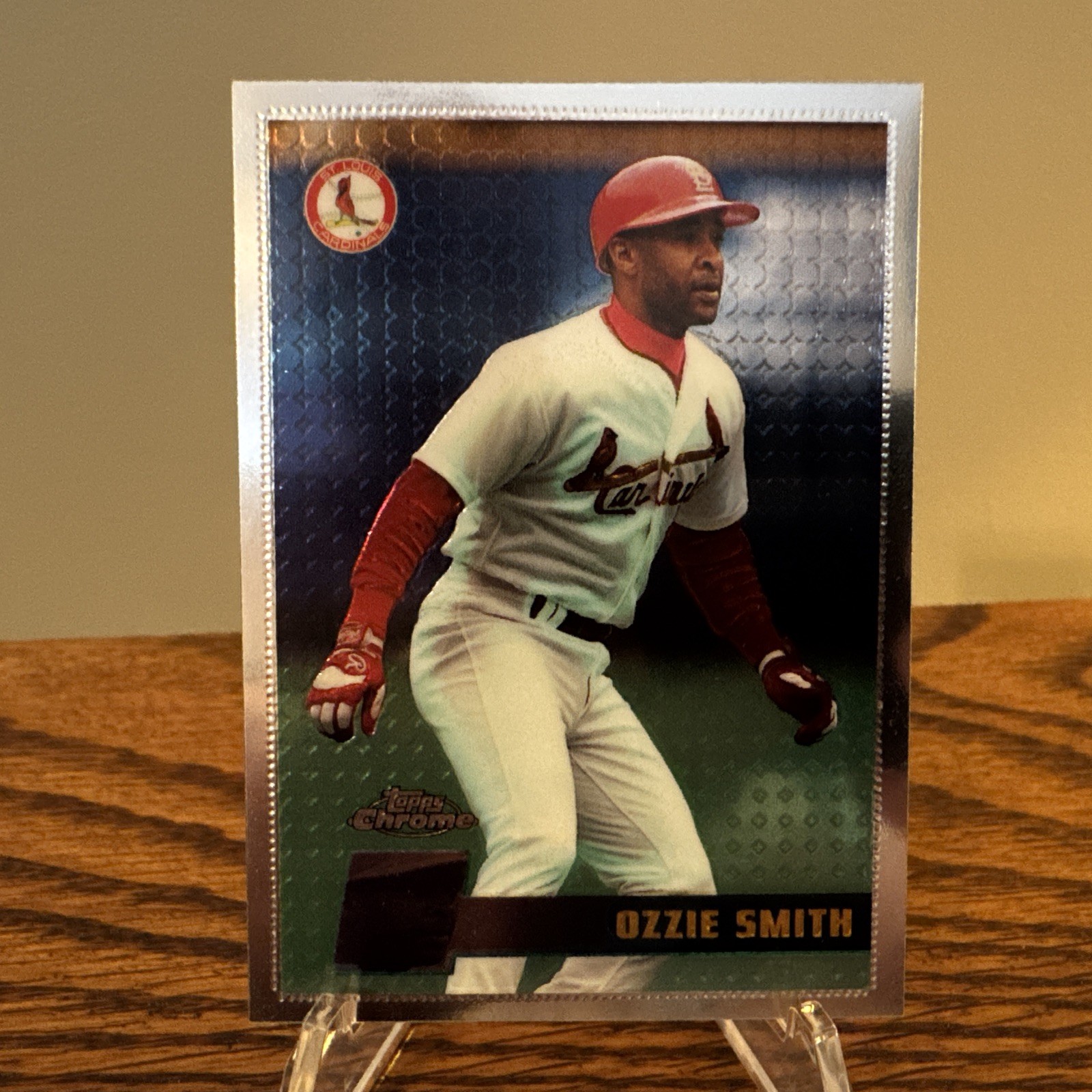 1996 Topps Chrome - Ozzie Smith #120