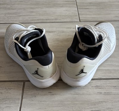 Nike Air Jordan Trainer ST G Golf Shoes - White - Size 9.5 - Wolf