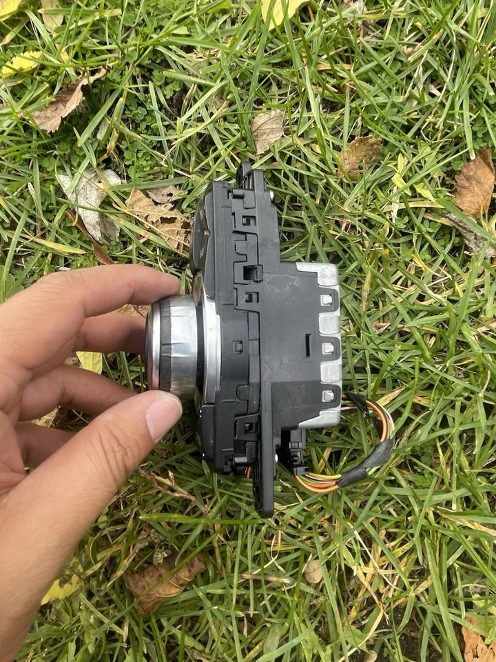 BMW 528i 535i 550i iDrive 2011-2013 perilla de control de navegación y botones Foto 4 de 4