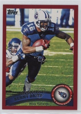 2011 Topps Red Border 77/77 Kenny Britt #207 7p8