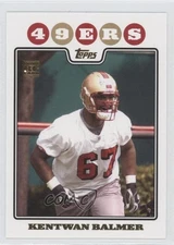 2008 Topps Gold Foil Kentwan Balmer #395 Rookie RC 0b0