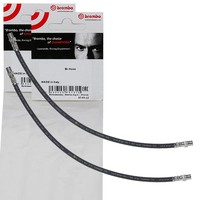 2X Brembo BremsschlÄUche Vorne Beidseitig Passend FÜR MERCEDES-BENZ T1 T1/TN