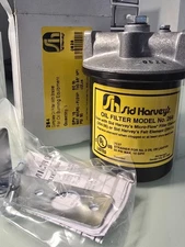 Sid Harvey's No. 264 Complete Oil Filter With Bracket NIB