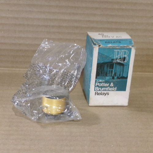 New Potter & Brumfield BU 40 BU 120V AC Relay AK - Picture 2 of 3