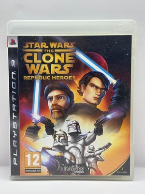 Star Wars The Clone Wars Republic Heroes PlayStation 3 PS3 Complete With Manual