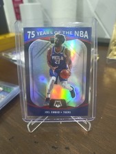 K208,315 - 2021-22 Panini Mosaic Mosaic NBA 75th Anniversary #82 Joel Embiid