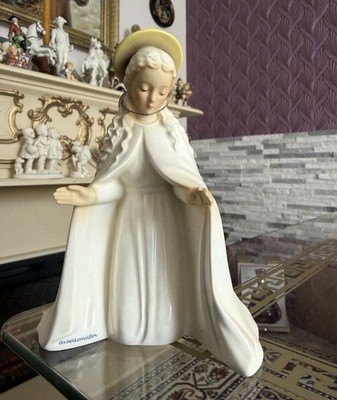 Seltene Figur Hummel Goebel Maria 214 A/M/l FM8 Teilbemalt Arbeitsmuster Rare