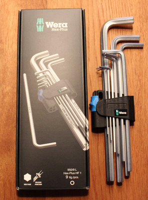 Wera 950/9 L Hex-Plus HF 1 Winkelschlüsselsatz  9tlg NEU