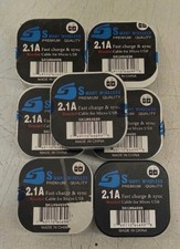 7 Smart Wireless 2.1A Fast Charge Sync Braided Micro USB Cable