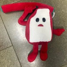 2007 Smarties Candy Plush Mascot Red Character Stuffed Toy 9” Rare Collectible