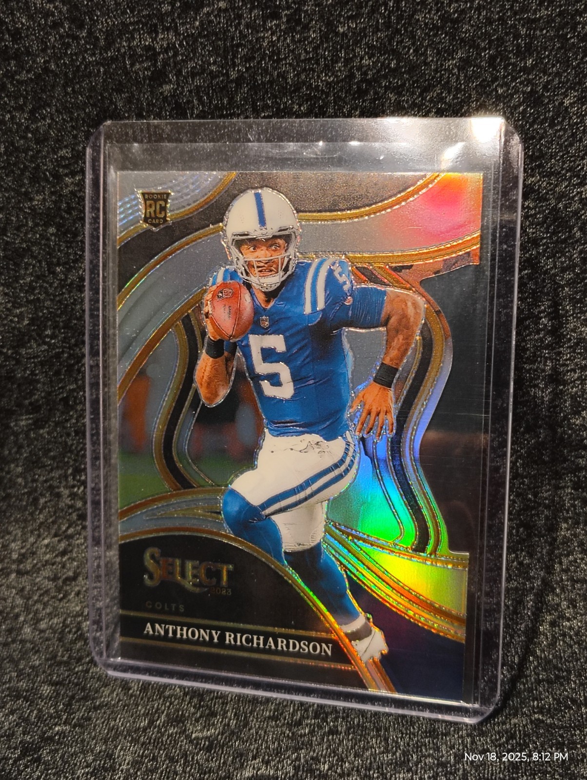 2023 Panini Select - Club Level Anthony Richardson #297 Silver Prizm (RC)