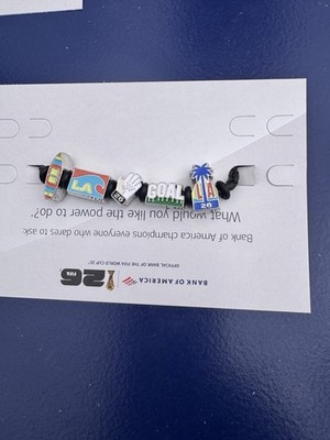 La 2026 FIFA World Cup Official Fan Fest BofA USA Charm Bracelet