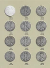1916-47 P,D,S, Liberty Walking Half Dollar Set *$27.50 Face* "Circ-AU"