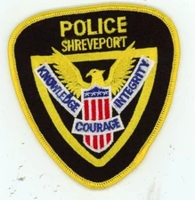 LOUISIANA SHREVEPORT POLICE NICE SHOULDER PATCH SHERIFF