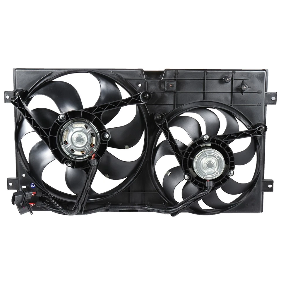 Conjunto de ventilador de refrigeración condensador radiador para Volkswagen Beetle 1998-2006 621000 Foto 3 de 4