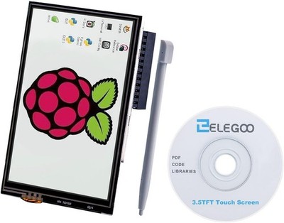 ELEGOO 3,5 Zoll TFT Touchscreen 480x320 Raspberry Pi kom