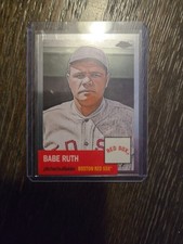 2022 Topps Chrome Platinum Anniversary - Babe Ruth #3 Platinum Toile Cream &...