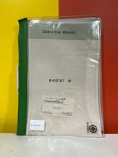 B. BRAUN INSTRUMENTS H-312-897-0568 BIOSTAT M System Operating Manual