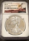 2016 SILVER EAGLE (30th ANNIVERSARY) * NGC MS-70 * (7803)