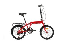 A-FOLD20C6V City Bike Pieghevole 20” in Alluminio con Cambio Shimano 6 Velocità