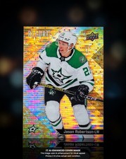 Jason Robertson 2024-25 UD Allure Glitter Bomb Gold /199 #54 Dallas Stars