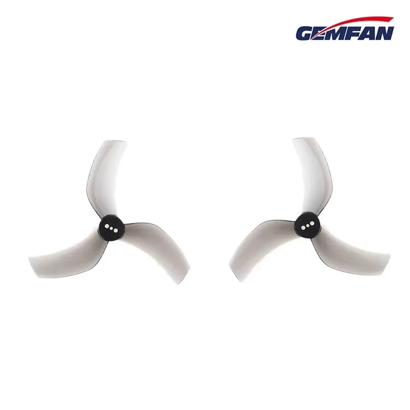 6Pairs Gemfan D90S 90mm 3-Blade 3.5inch Propeller 3 hole 1.5mm PC for RC Drone - Image 2 of 4