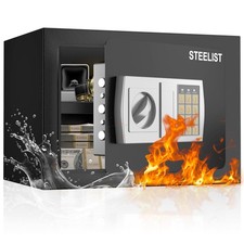 STEELIST Safety 1.0 CuFt - Electronic Lock, Black-1.0 Lock