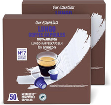 By  Lungo Plastic Coffee  Nespresso Compatible, Medium Roast, 100 Count (2 Packs 0.17 per lighter
