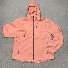 Avalanche Full Zip Jacket Women's Medium Peach Lined Zipped Pockets
