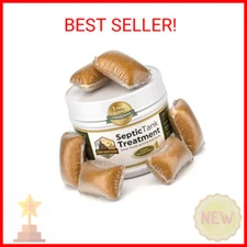 Septic Tank Treatment - 1 Year Supply of Septic Safe Dissolvable Easy Flush Live