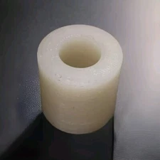 Reducing Nylon Bushing Adapter 1" to 1/2" 0.5" for 1" thick Bench Grinder Wheel.