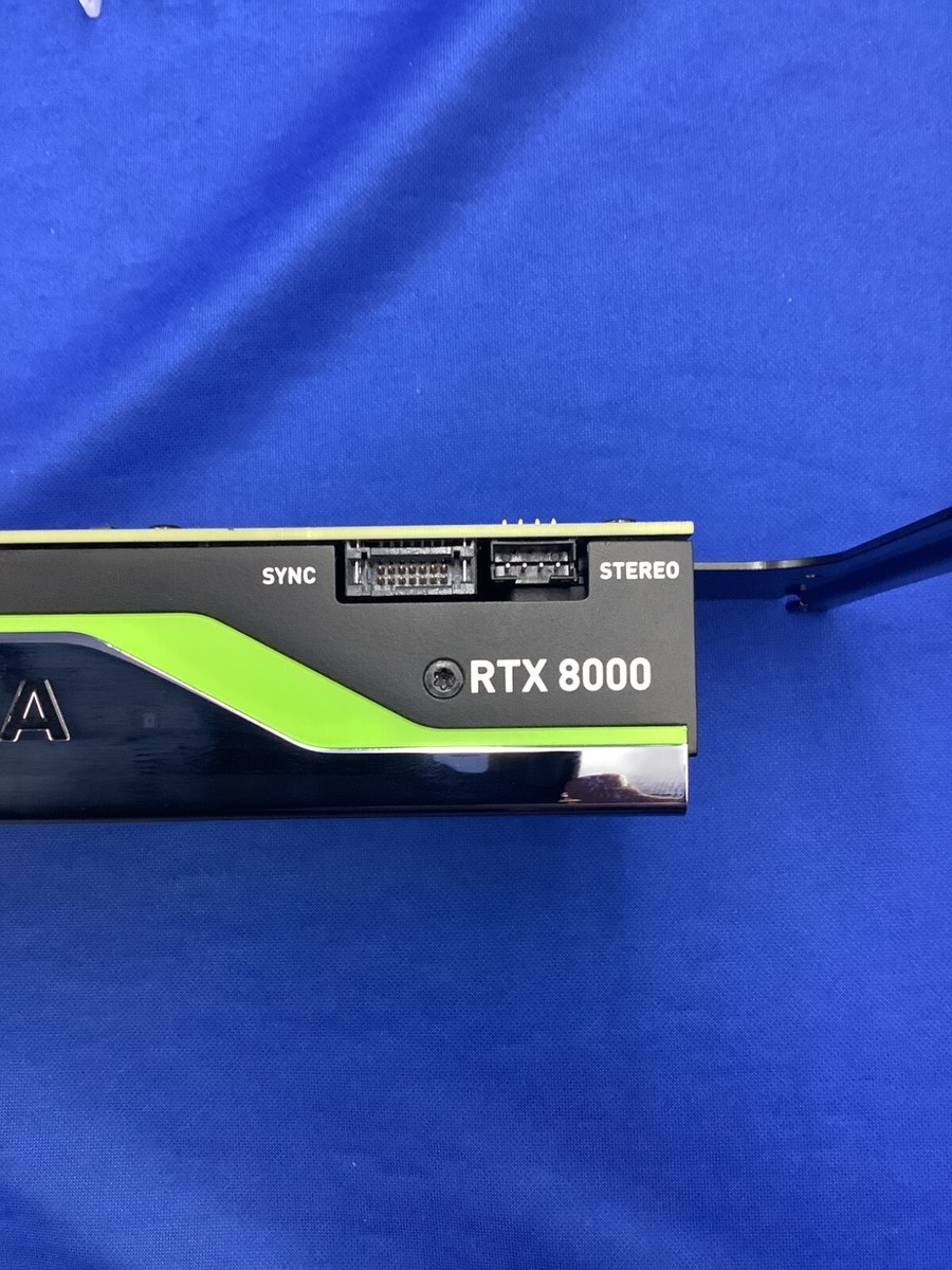 10K7M DELL NVIDIA QUADRO RTX 8000 48GB GRAPHICS 010K7M 8VJMK