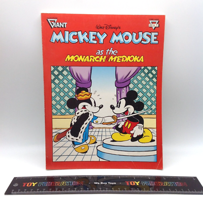Gladstone Walt Disney's MICKEY MOUSE AS THE MONARCH OF MEDIOKA
