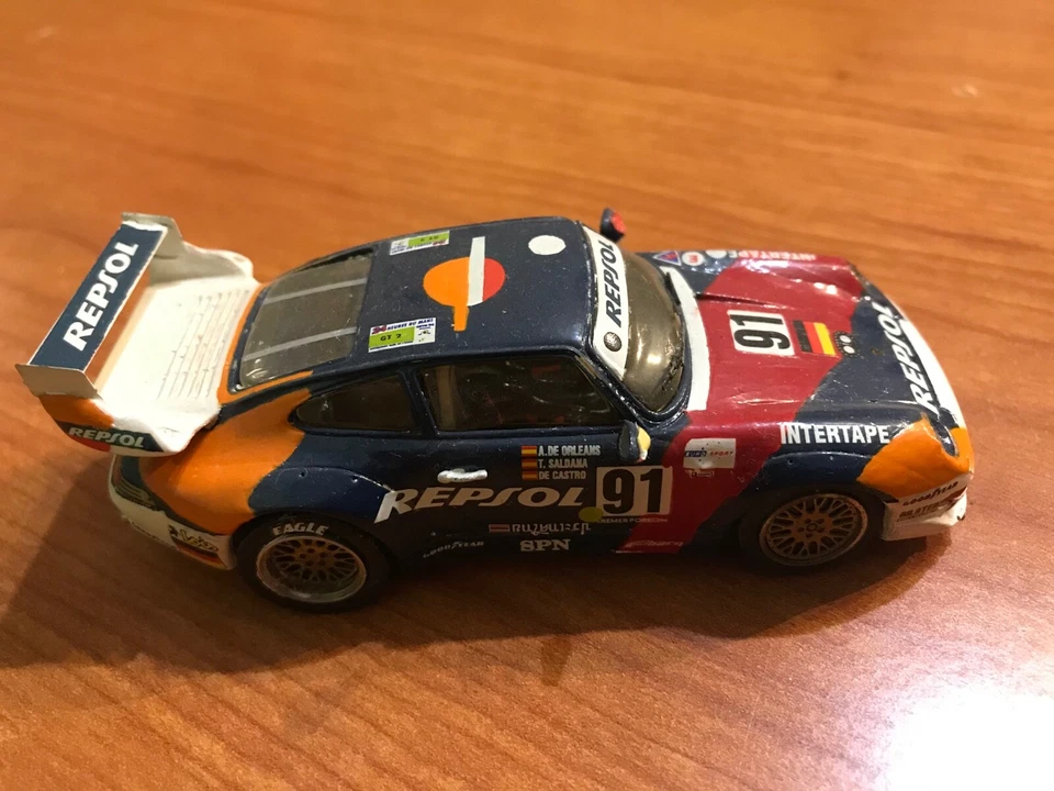 Porsche 911 24 Heures Di Lemans A.Di Orleans-T.saldana-De Castro 1:43 Kit Resina - Immagine 4 di 4