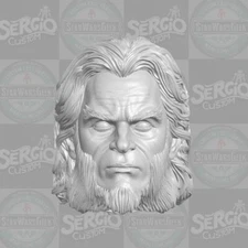 Beast Kelsey Grammer custom head for Marvel Legends & 1:18 & 1:6 more figures