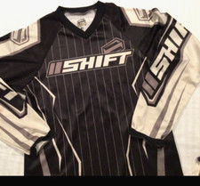 Shift MotoCross Jersey Kids Used with staining good for practice Sz KL