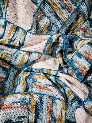 handmade crochet afghan / throw blanket new | eBay